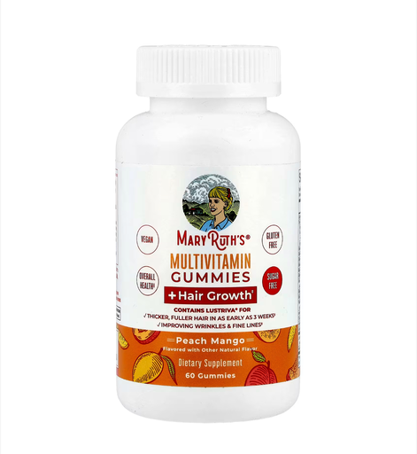 MaryRuth's Multivitamin Gummies + Hair Growth
