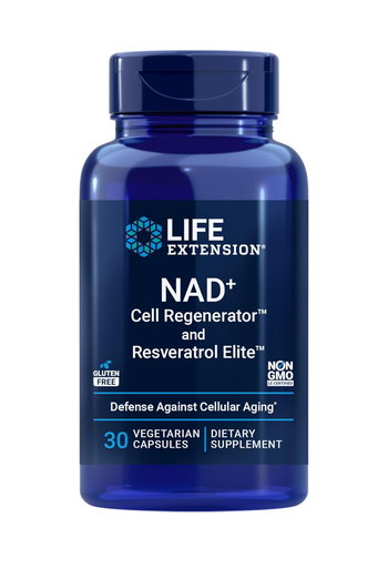Life Extension NAD+ Cell Regenerator and Resveratrol Elite