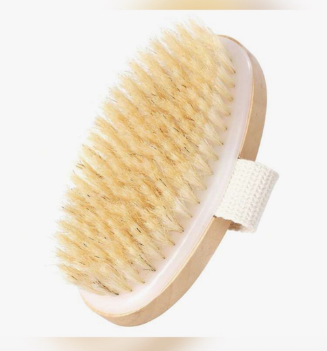 Oval bath brush 