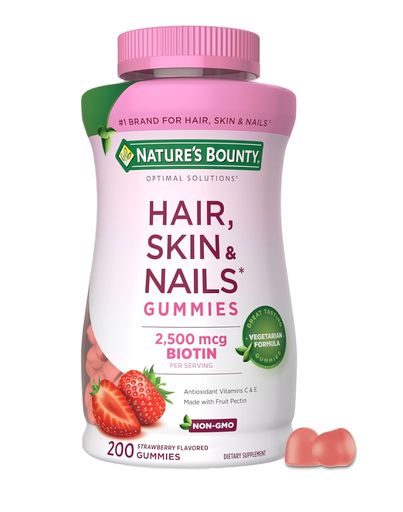 Nature's Bounty Optimal Solutions Hair, Skin and Nails Pectin Gummies