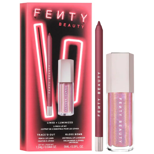 Fenty Beauty by Rihanna  Lined + Luminized 2-Piece Lip Set