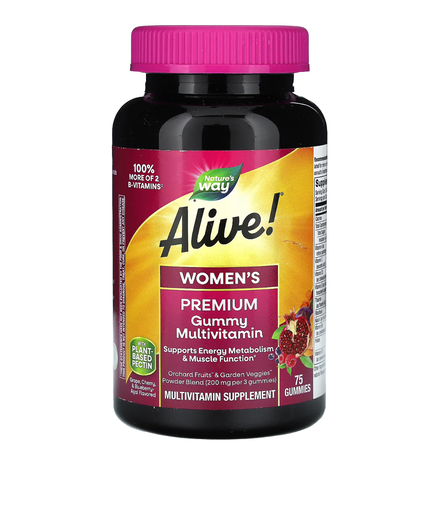 Nature's Way Alive! Women's Premium Gummy Multivitamin,