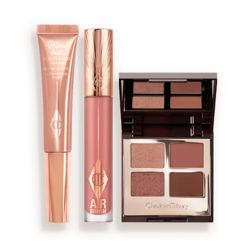 Charlotte tilbury PILLOW TALK EYES & CHEEKS & AIRBRUSH FLAWLESS LIPS KIT