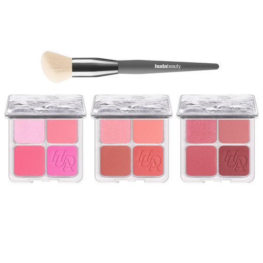 Huda beauty Ethereal Blush Trio & Brush Kit