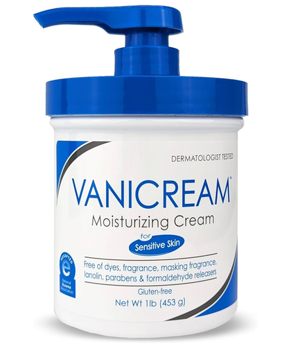 Vanicream Moisturizing Skin Cream with Pump Dispenser