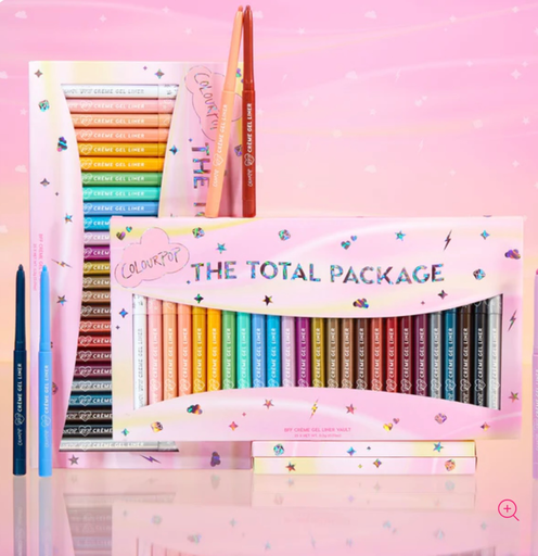 Colourpop The Total Packag، BFF Crème Gel Liner Vault