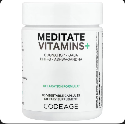 Codeage Meditate Vitamins+, 60 Capsules