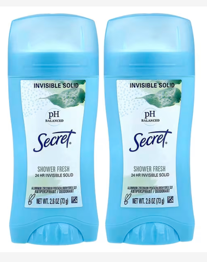 Secret pH Balanced Invisible Solid, Antiperspirant Deodorant