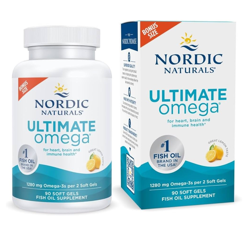 Nordic Naturals Ultimate Omega, Lemon Flavor Flavor 