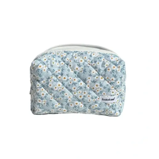 Batekso blue sunflower makeup bag 