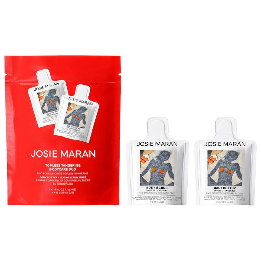 JOSIE MARAN TOPLESS TANGERINE BODYCARE DUO