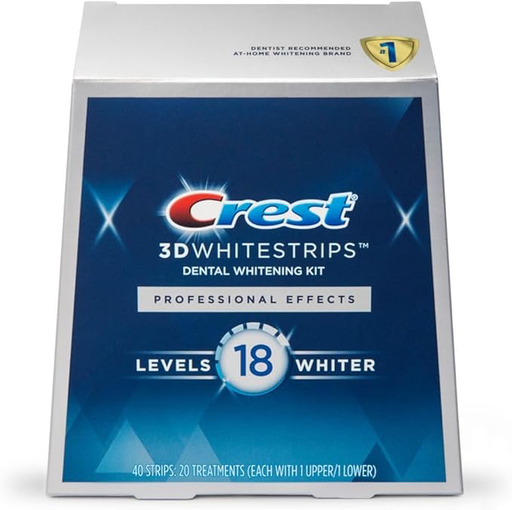 Crest 3D white strips 18 level 