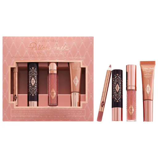 Charlotte Tilbury  Pillow Talk Iconic Lip and Cheek Secrets Set