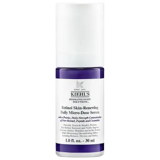 Kiehl's Since 1851 Micro-Dose Anti-Aging Retinol Serum with Ceramides and Peptide